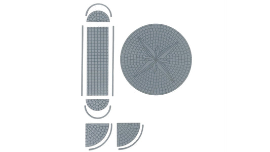 Faller 180277 Mini roundabout and traffic island