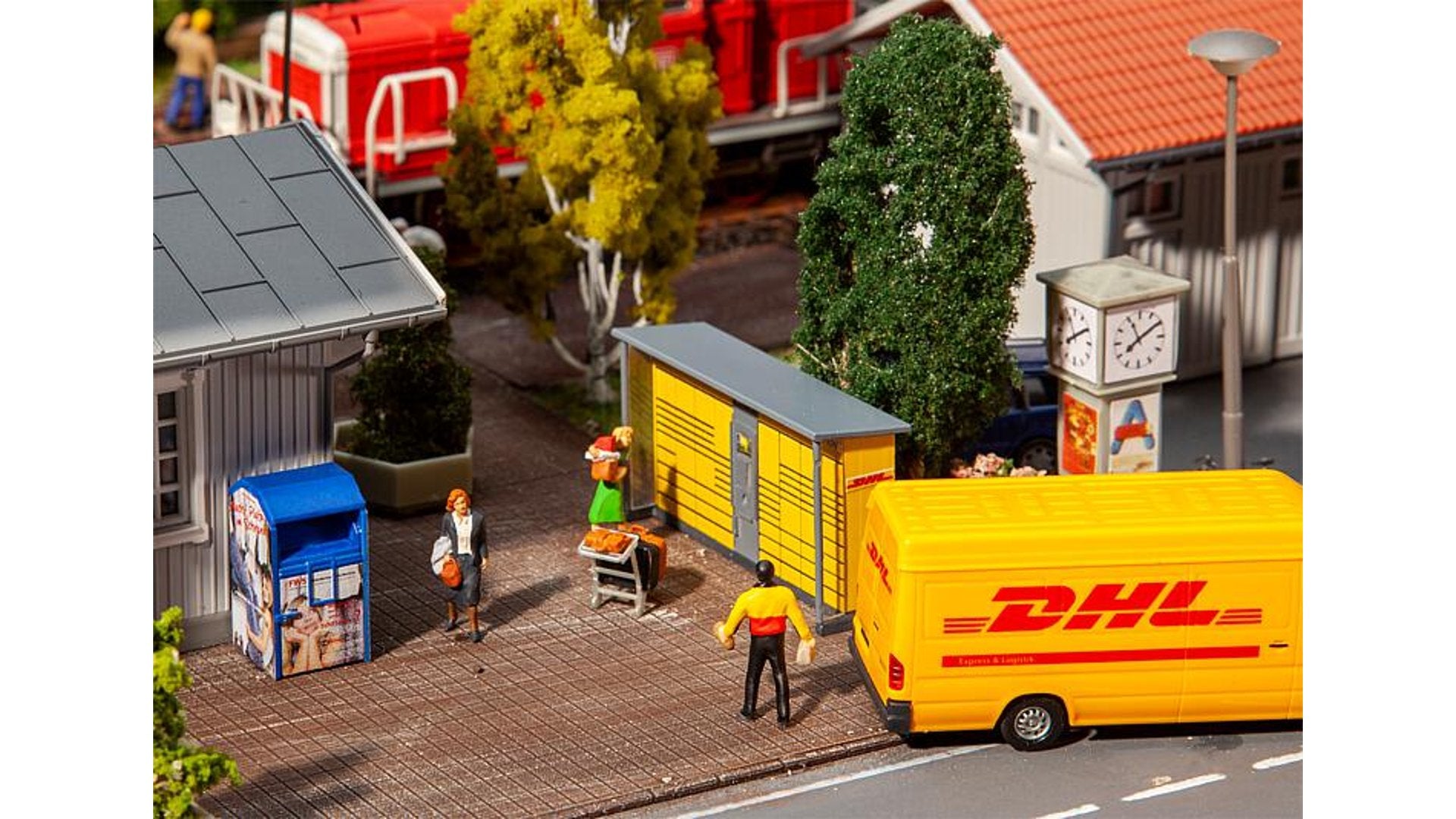 Faller 180281 2 DHL pack stations