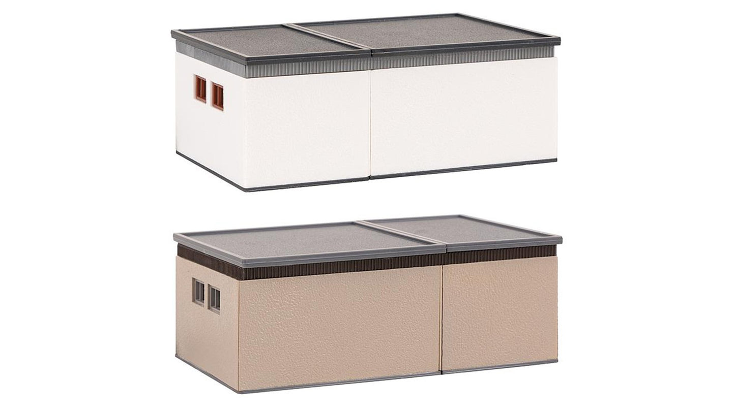 Faller 180315 2 Double garages with driving parts