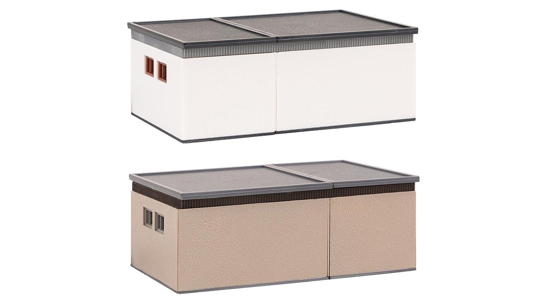 Faller 180315 2 Double garages with driving parts