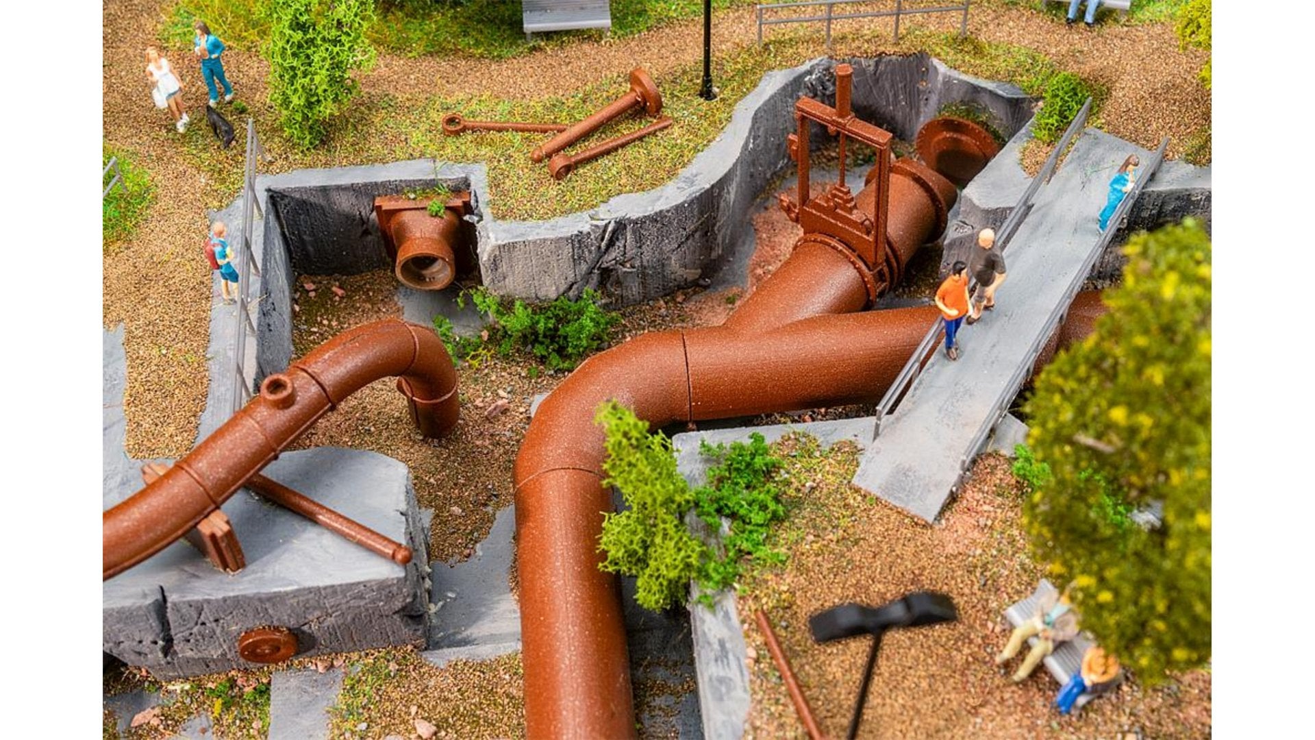 Faller 180328 Large pipeline set