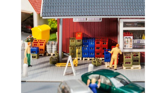 Faller 180353 Beverage Retailers Interior Decoration