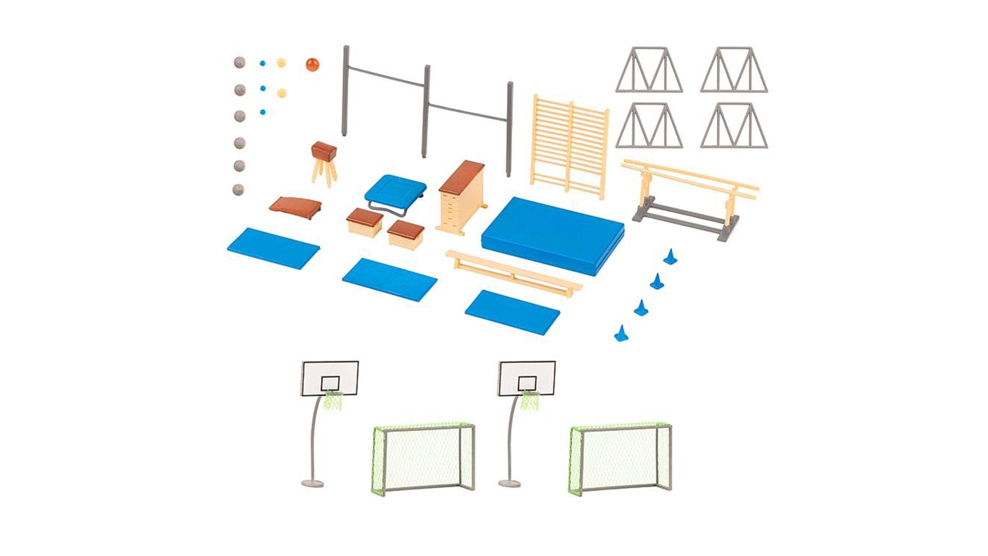 Faller 180354 Sports hall interior equipment