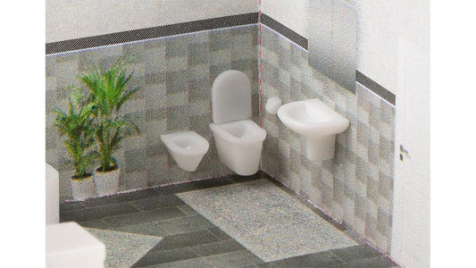 Faller 180355 Bathroom equipment sets