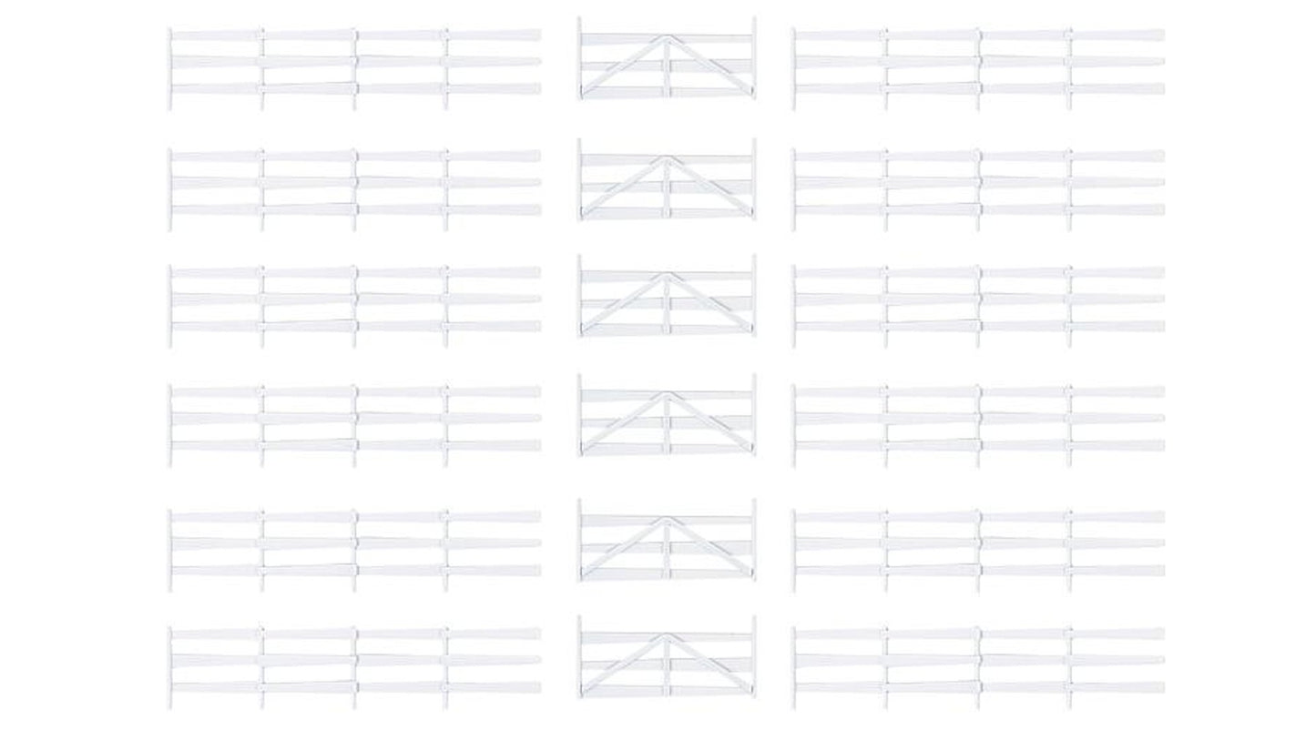 Faller 180416 Paddock fence, white