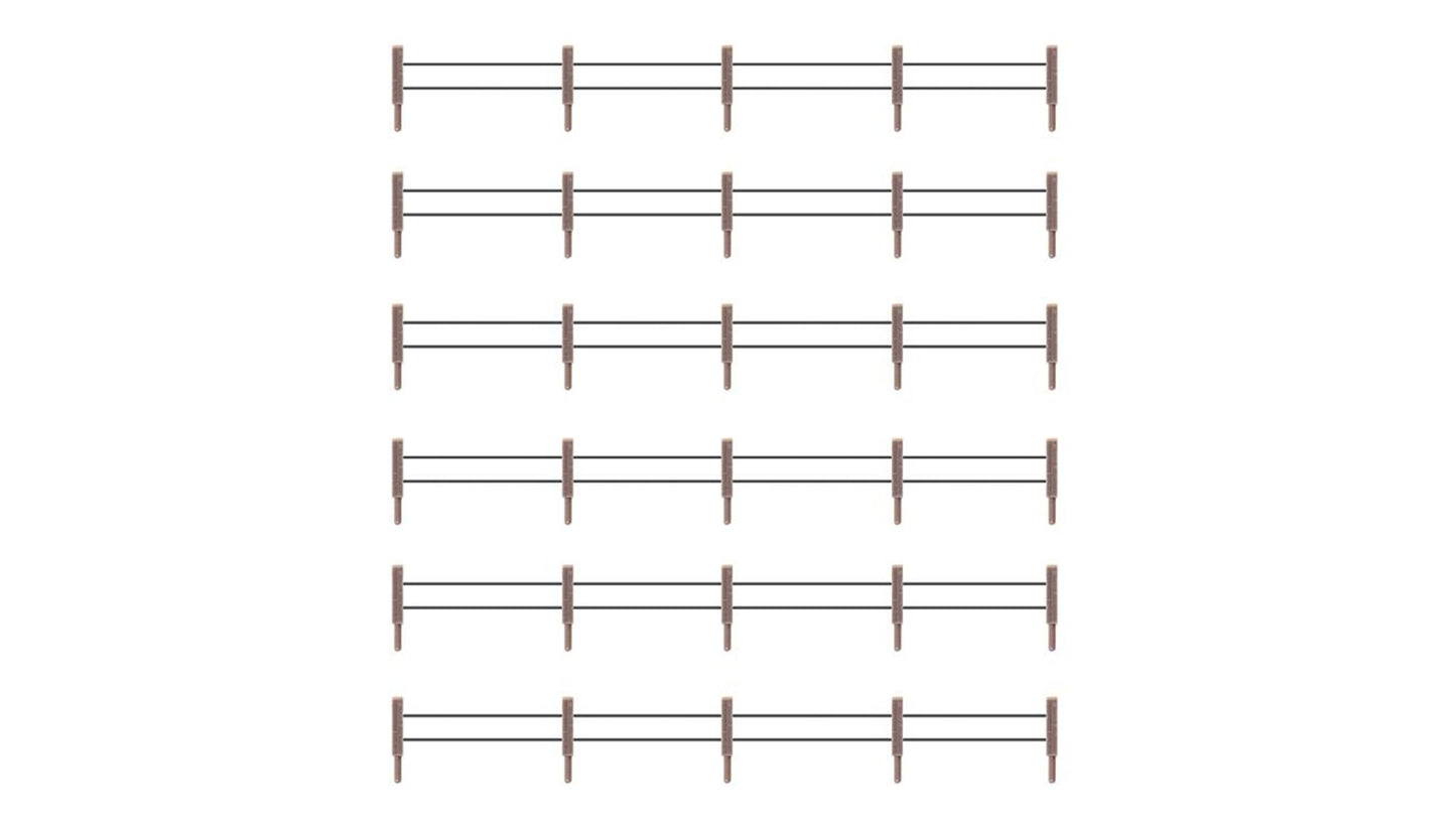 Faller 180432 Iron fence with concrete posts