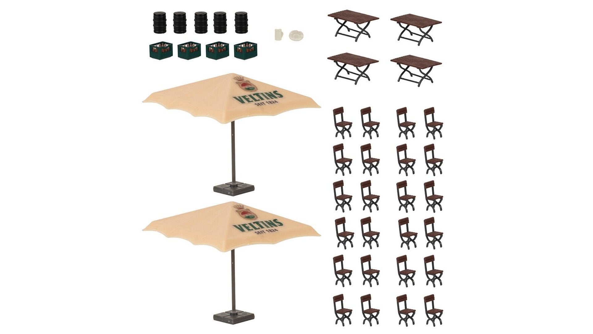 Faller 180437 Veltins Beer garden set