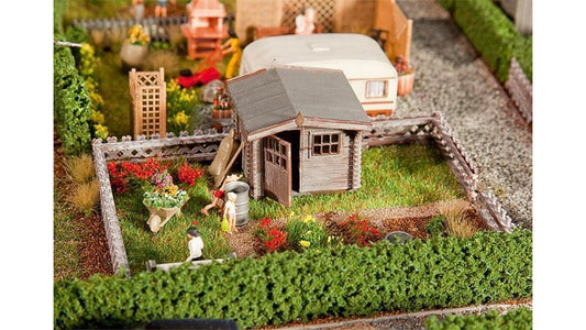 Faller 180492 Allotments with small garden house