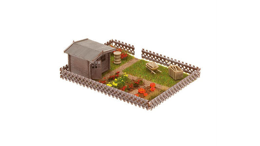 Faller 180492 Allotments with small garden house