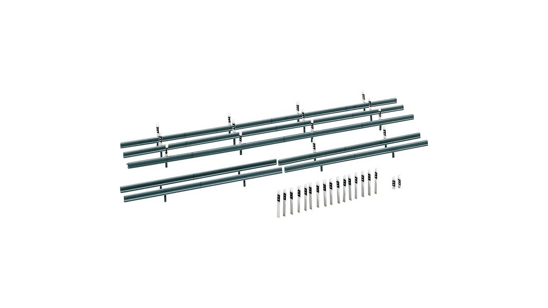 Faller 180535 Crash barriers, 32 Marker posts, 1600 mm
