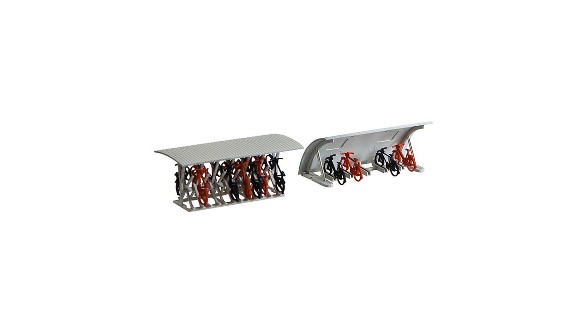 Faller 180584 2 Bicycles stands with bikes