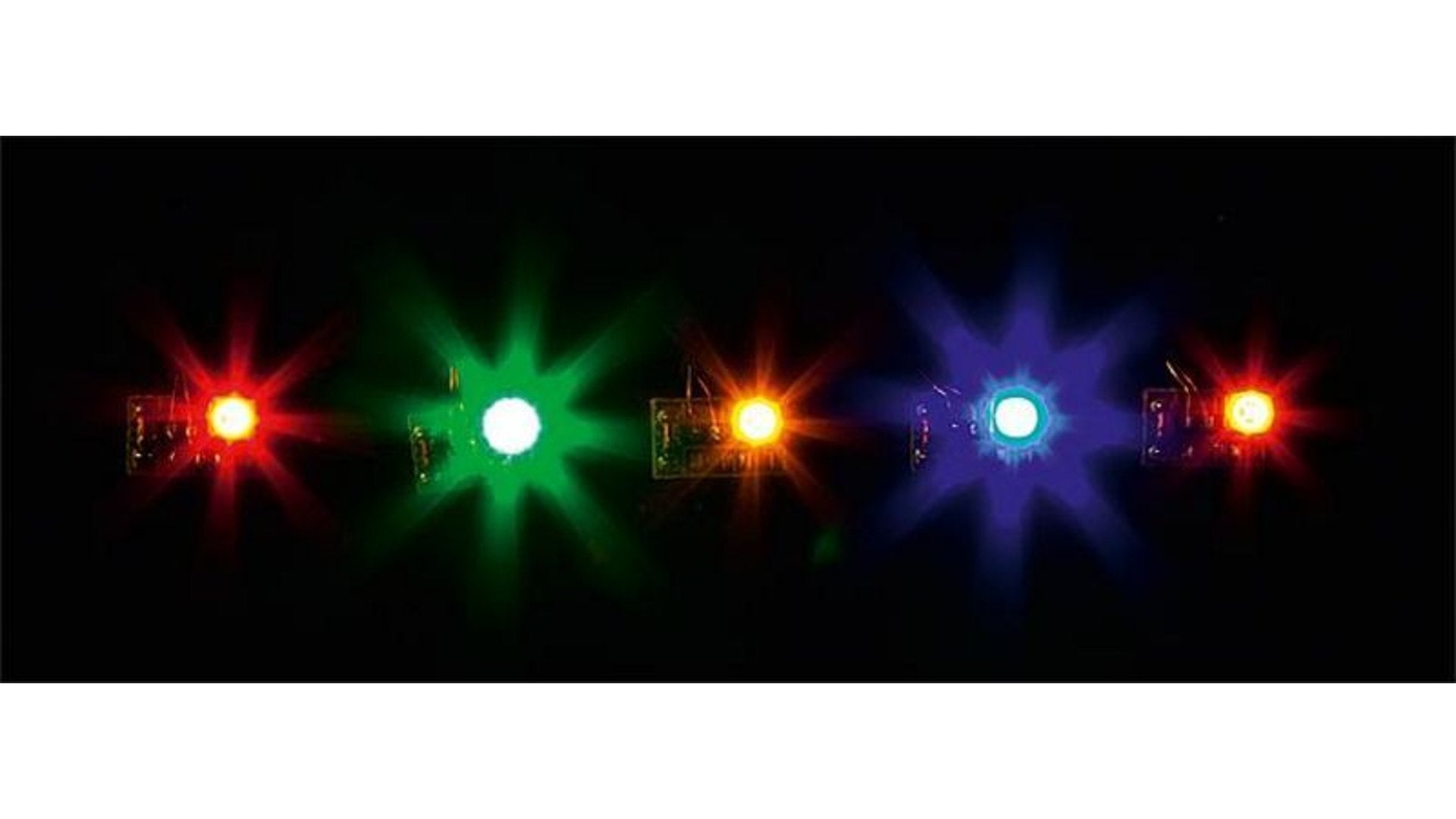 Faller 180652 5 LEDs, in different colours