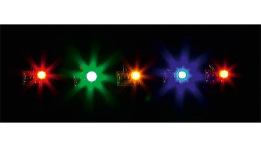 Faller 180652 5 LEDs, in different colours
