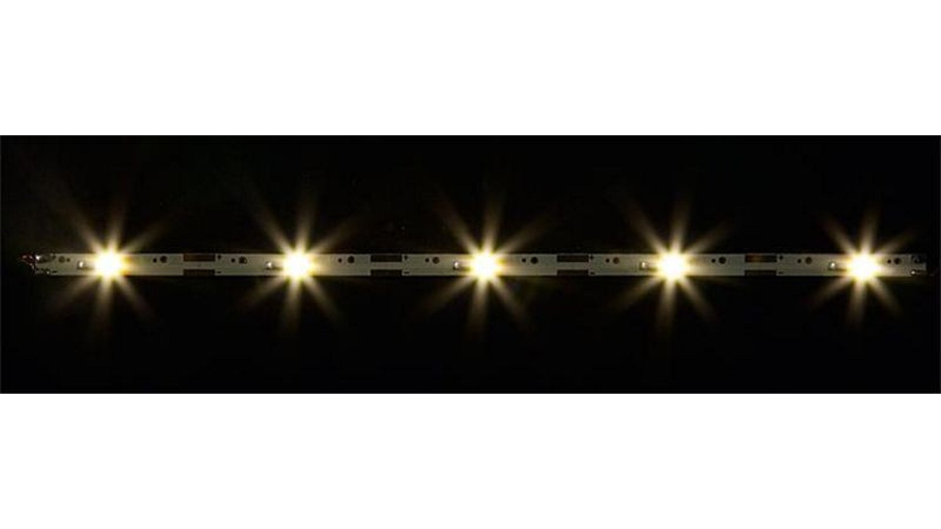 Faller 180654 2 LED bar spotlights, warm white, each 180 mm