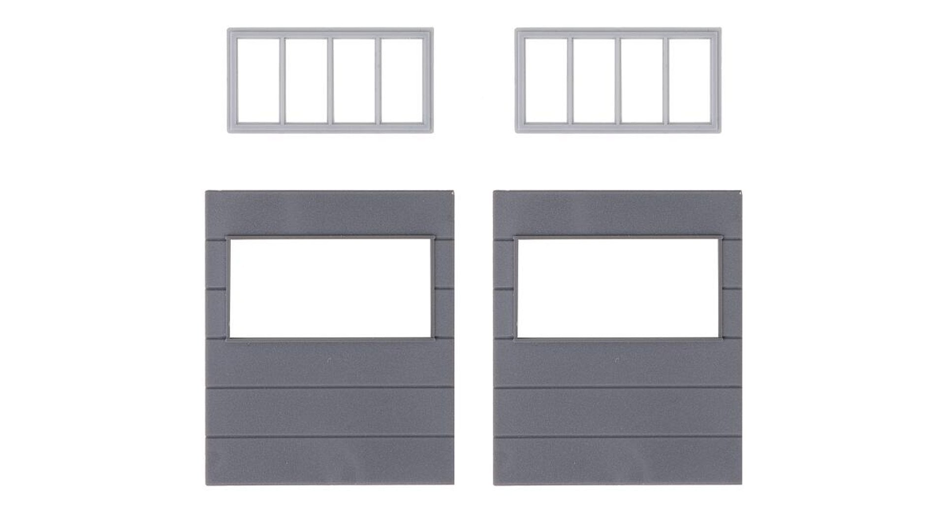 Faller 180891 2 Wall elements with horizontal windows, Goldbeck