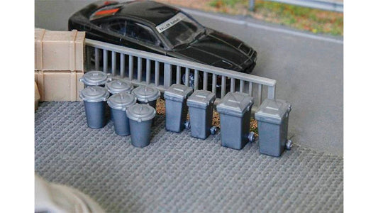 Faller 180905 10 Rubbish bins