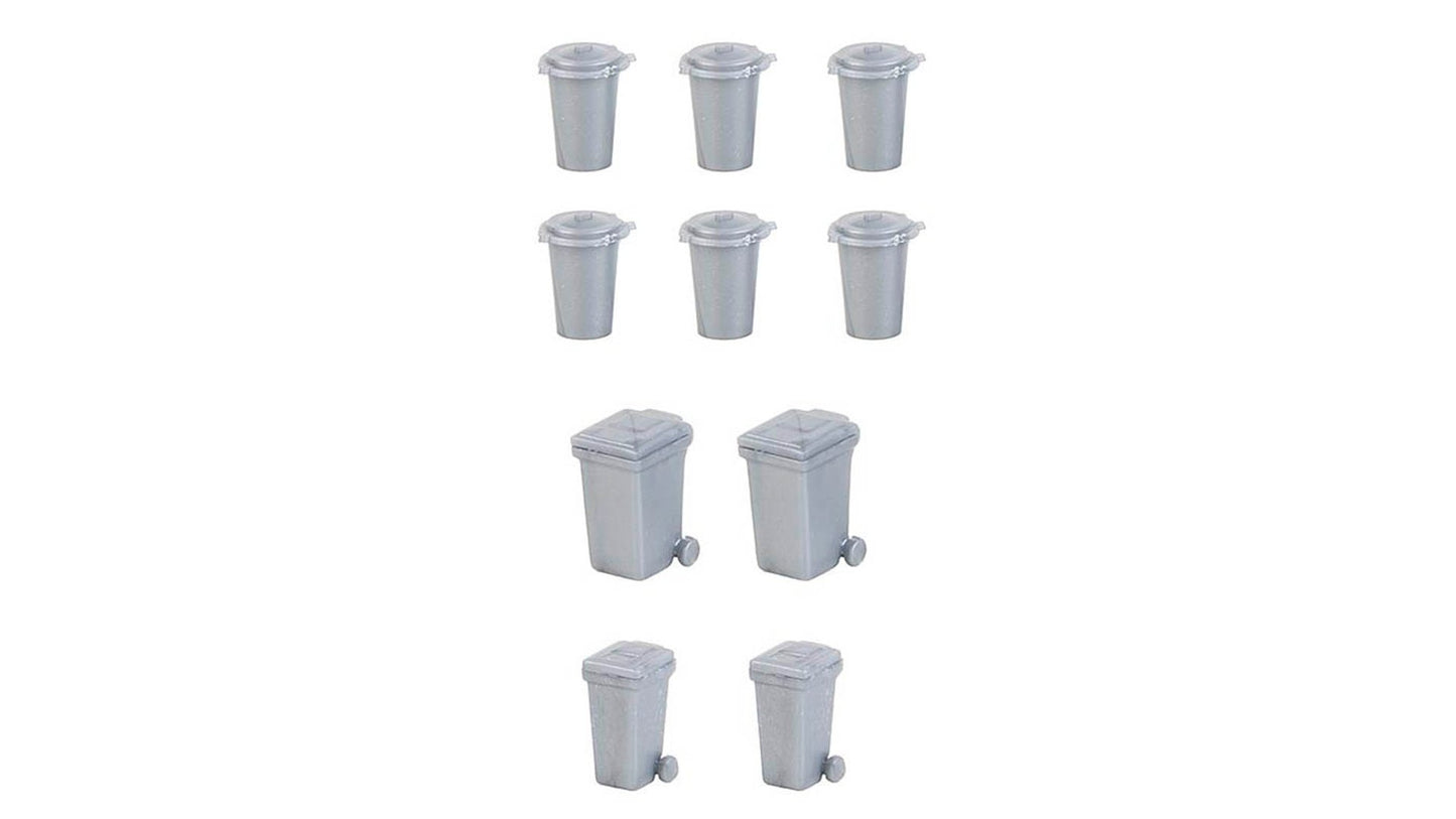 Faller 180905 10 Rubbish bins