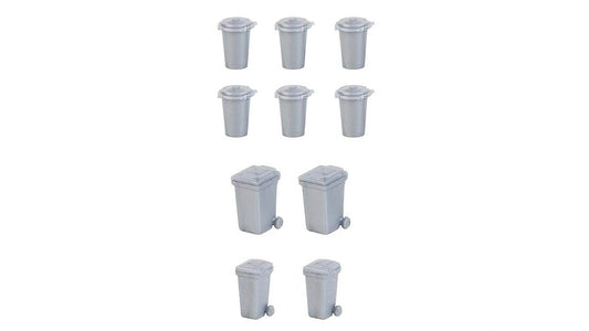 Faller 180905 10 Rubbish bins
