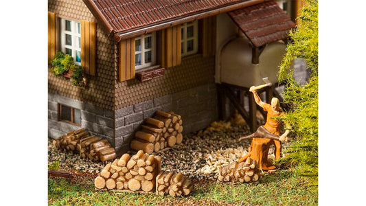 Faller 180940 6 Small stacks of firewood