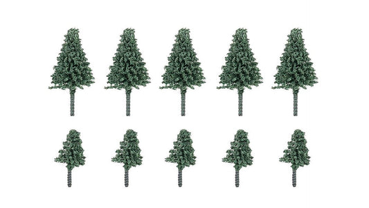 Faller 181546 10 Small fir trees