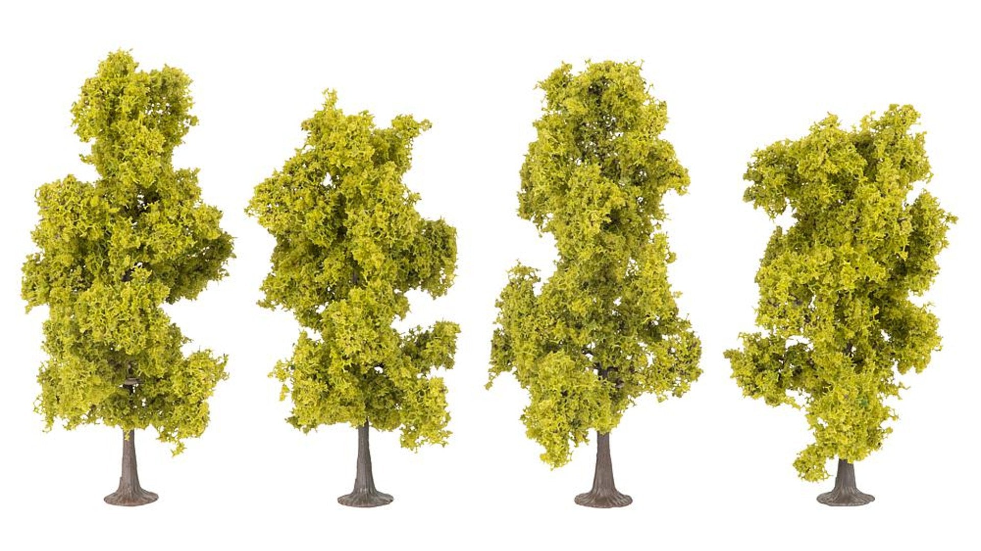 Faller FA181579 4 Deciduous trees, light green