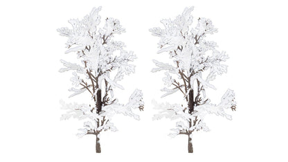 Faller 181584 2 Beech trees, snow covered