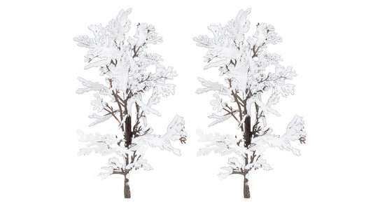 Faller 181584 2 Beech trees, snow covered