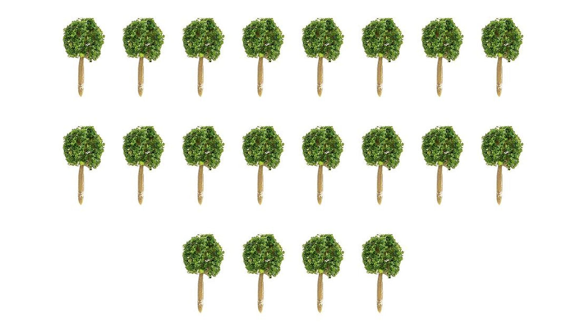 Faller 181593 20 Front garden trees, boxwood, round