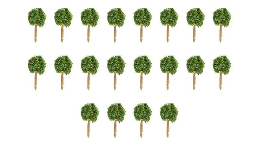 Faller 181593 20 Front garden trees, boxwood, round