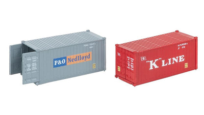 Faller FA182006 20' Container K-LINE and P&O