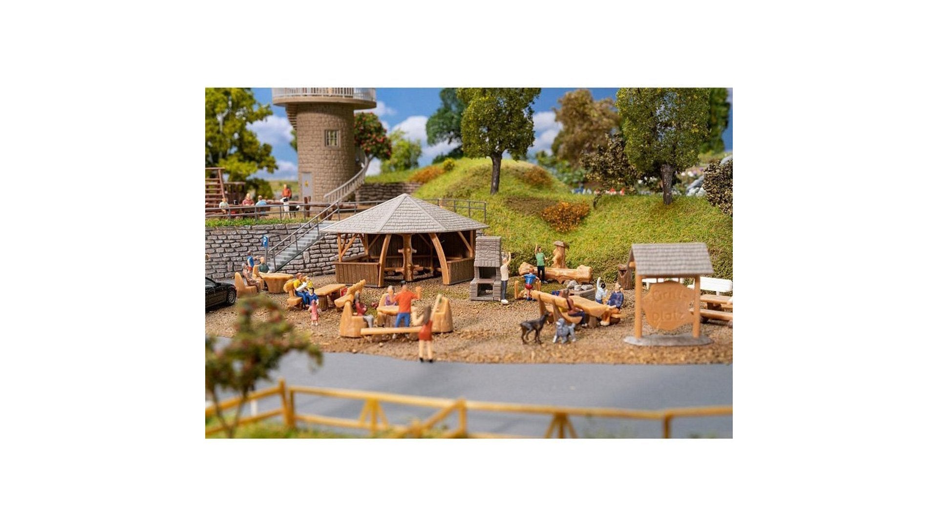 Faller 190036 Adventure playground Promotional Set