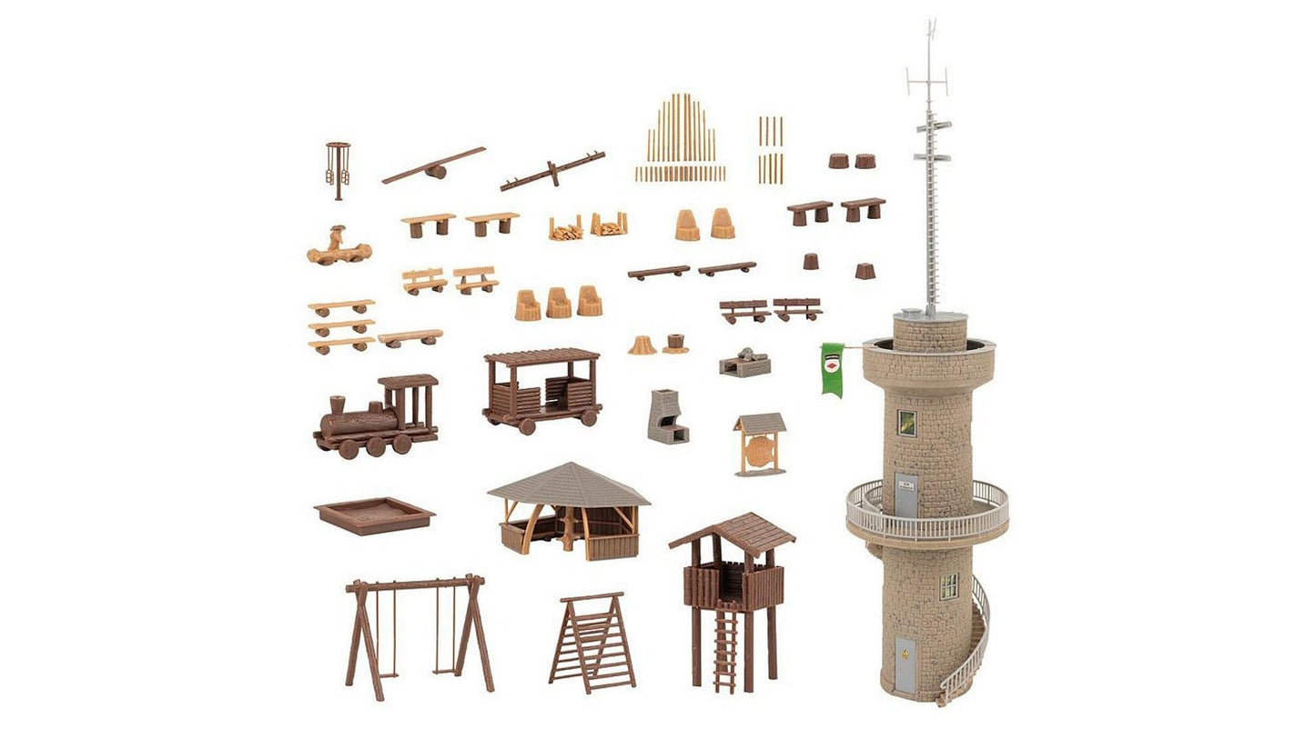 Faller 190036 Adventure playground Promotional Set