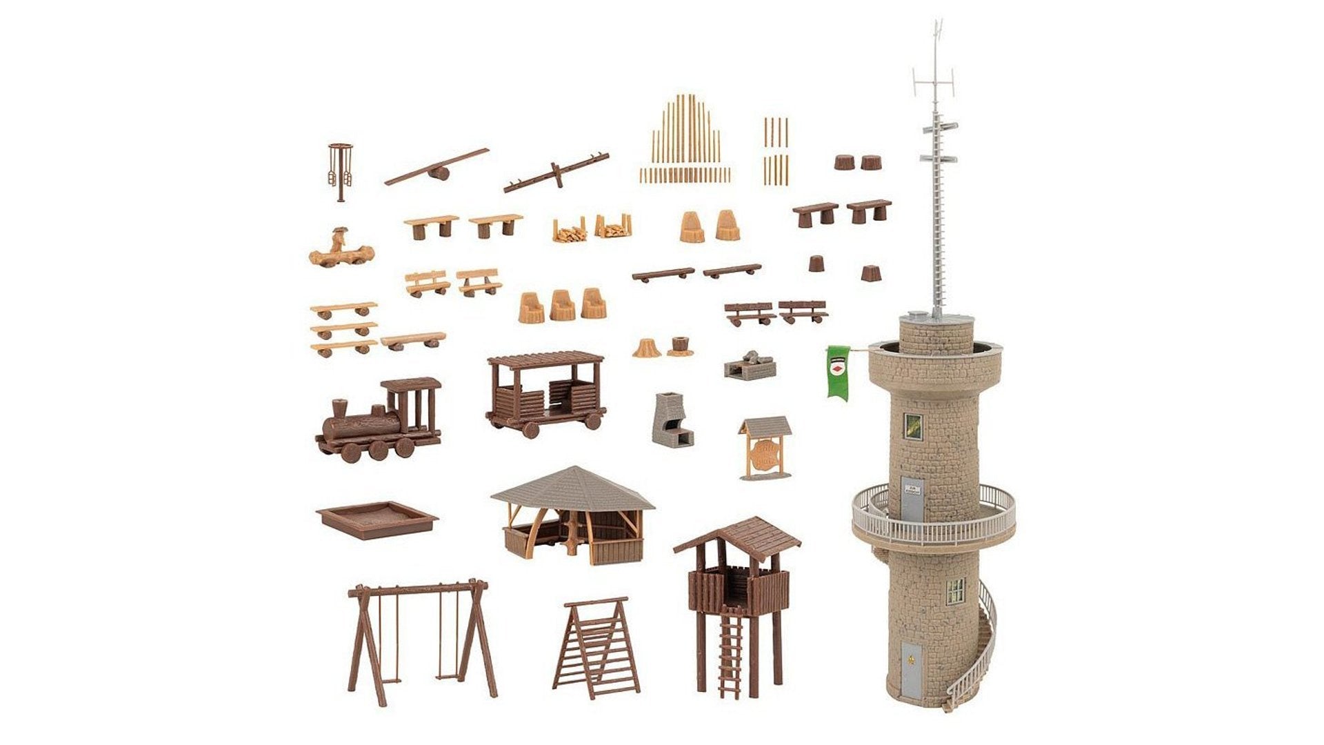 Faller 190036 Adventure playground Promotional Set