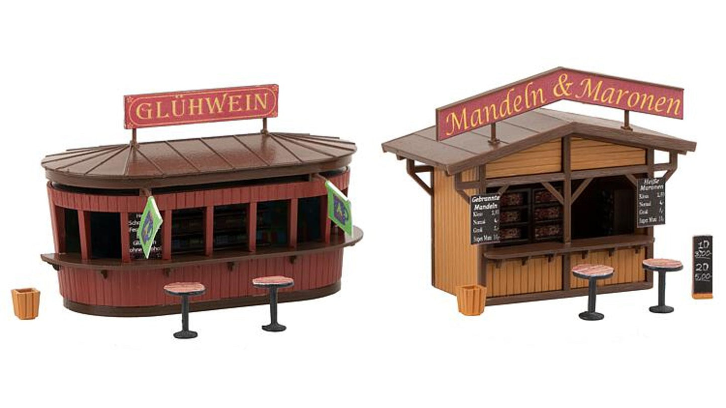 Faller 190092 Anniversary model 2 Christmas market stands