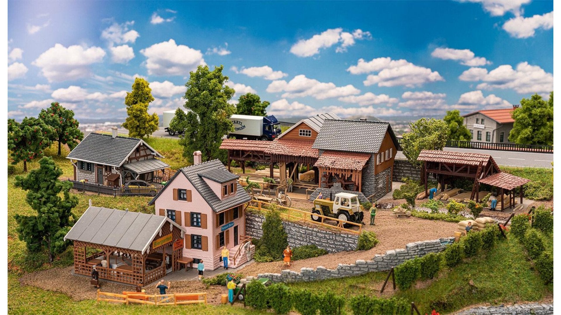 Faller 190138 Sawmill Promotional Set