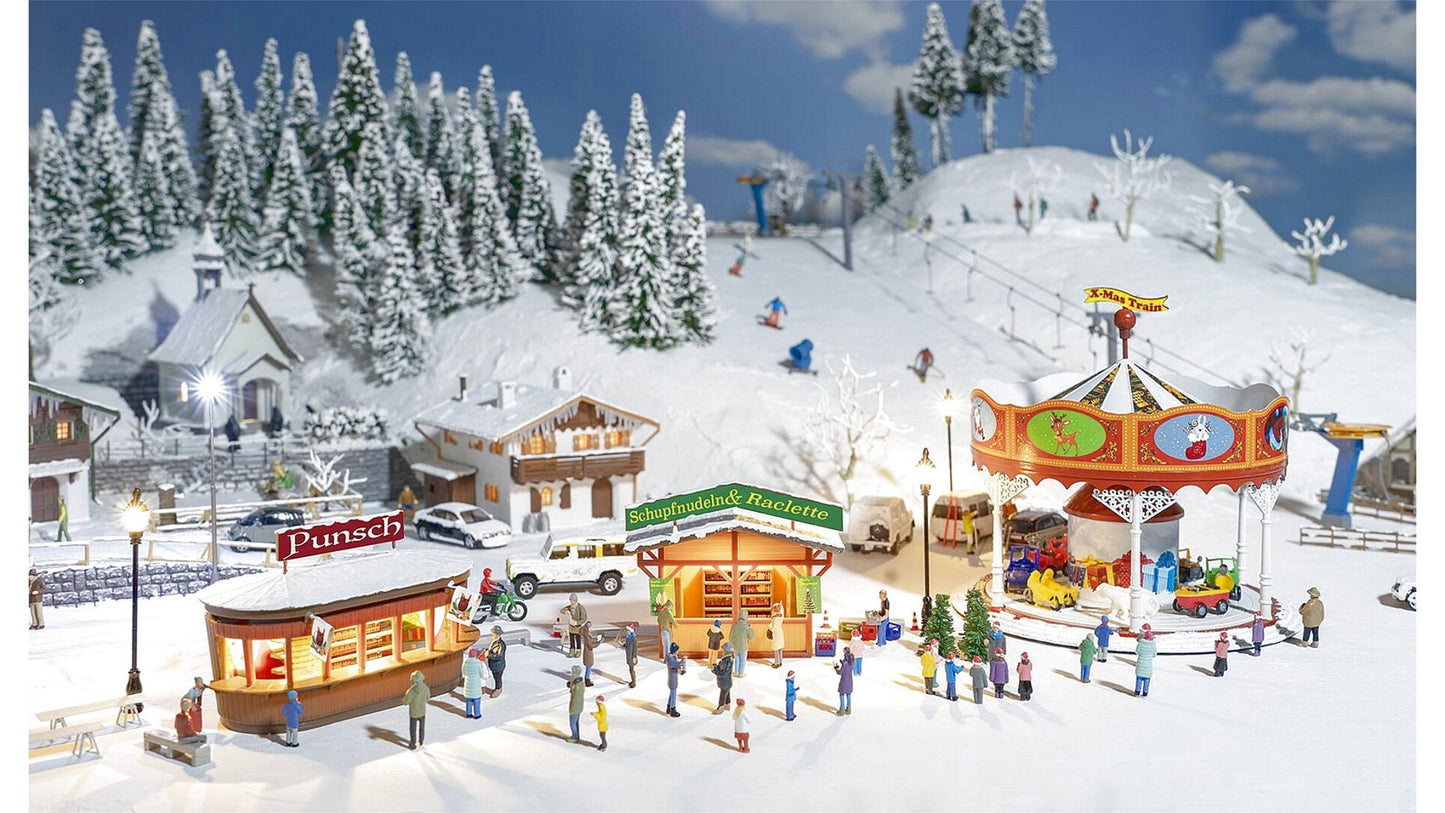 Faller 190143 Christmas Market Promotional Set