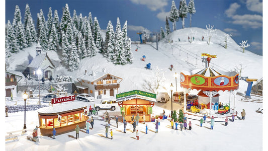 Faller 190143 Christmas Market Promotional Set
