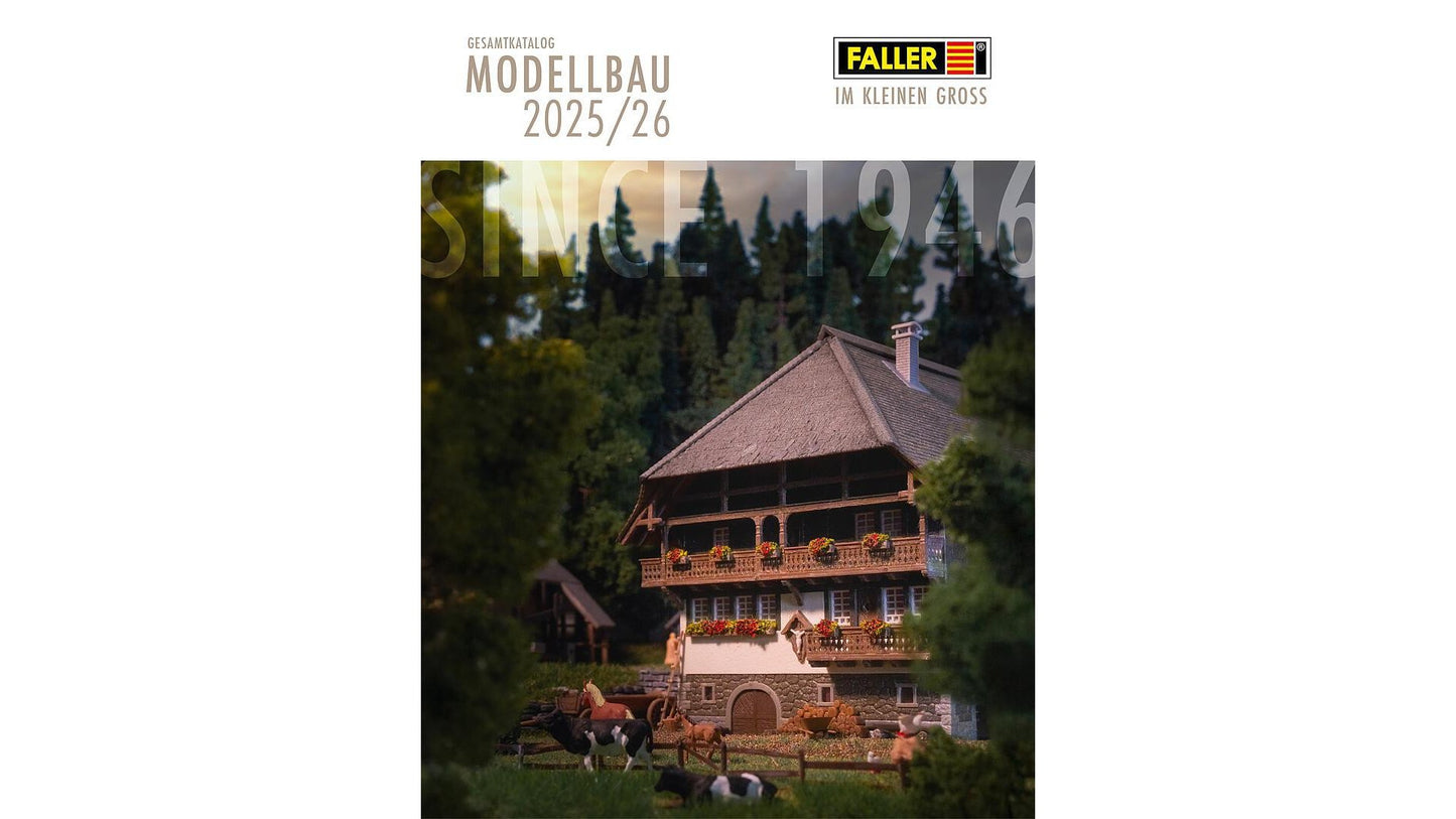 Faller 190905 FALLER catalogue 2025/2026