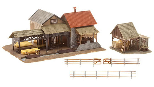 Faller 191767 Sawmill with shed