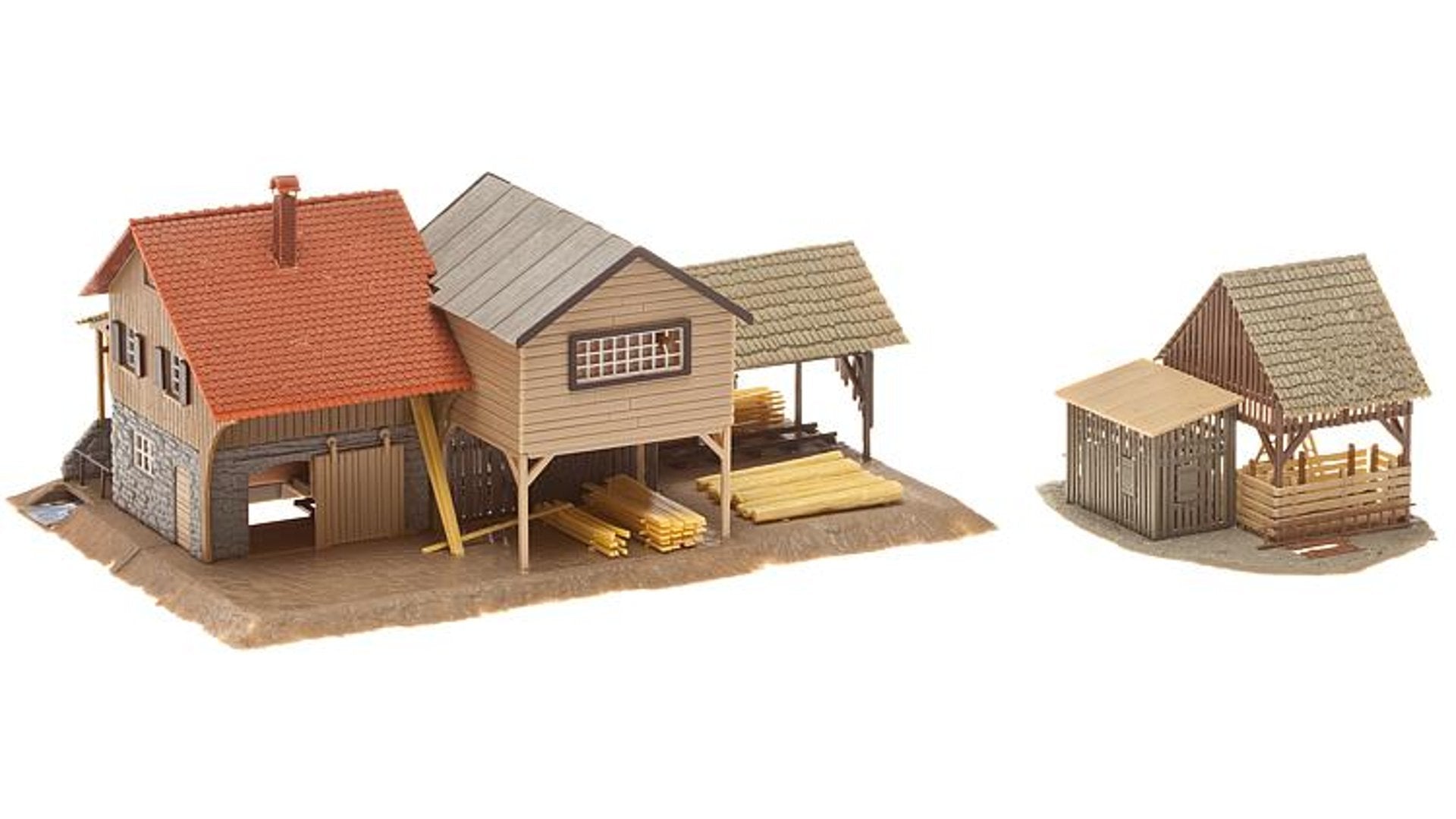Faller 191767 Sawmill with shed