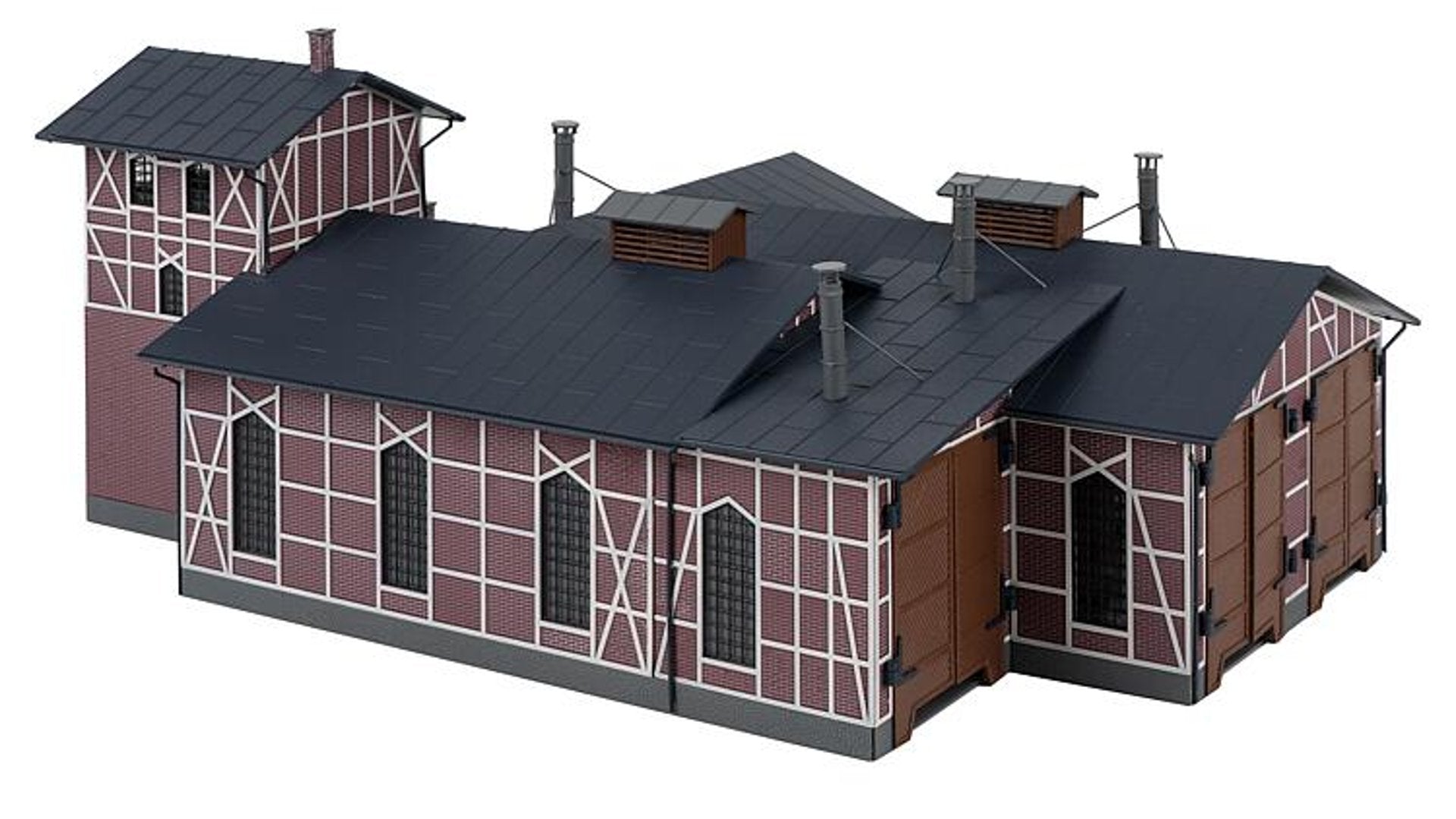 Faller 191769 3-track Locomotive shed