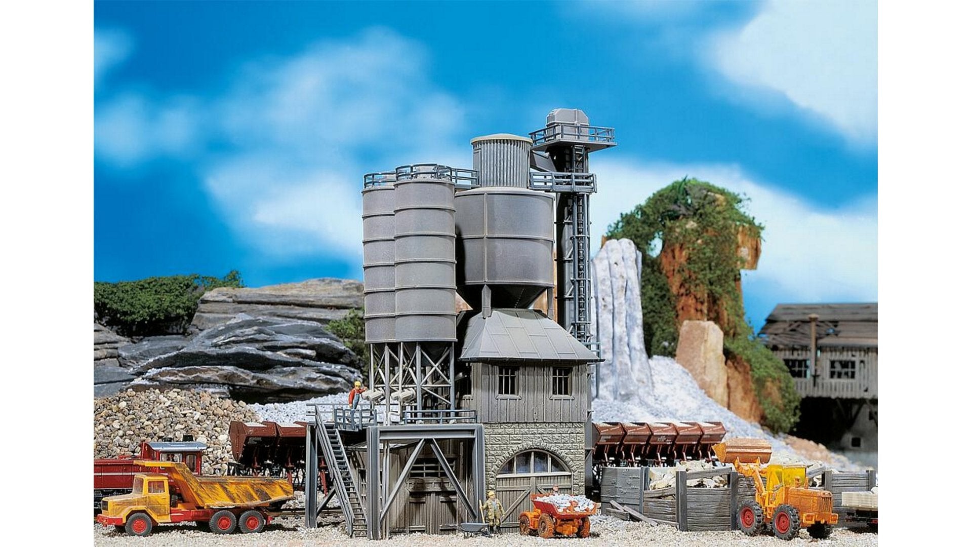 Faller 191816 Old Concrete Mixing Plant