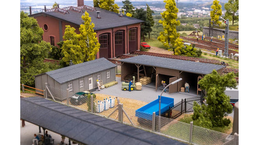 Faller FA191842 Barrack with coal shed