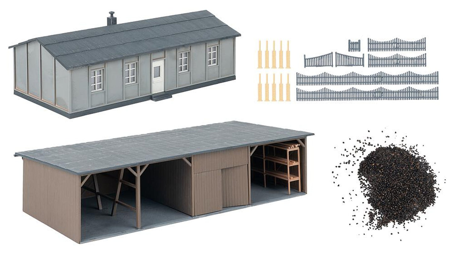 Faller FA191842 Barrack with coal shed