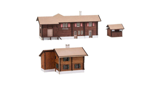 Faller 212124 Stugl Stuls Railway station set