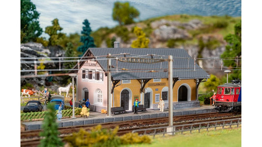 Faller 212128 Lavin Railway station