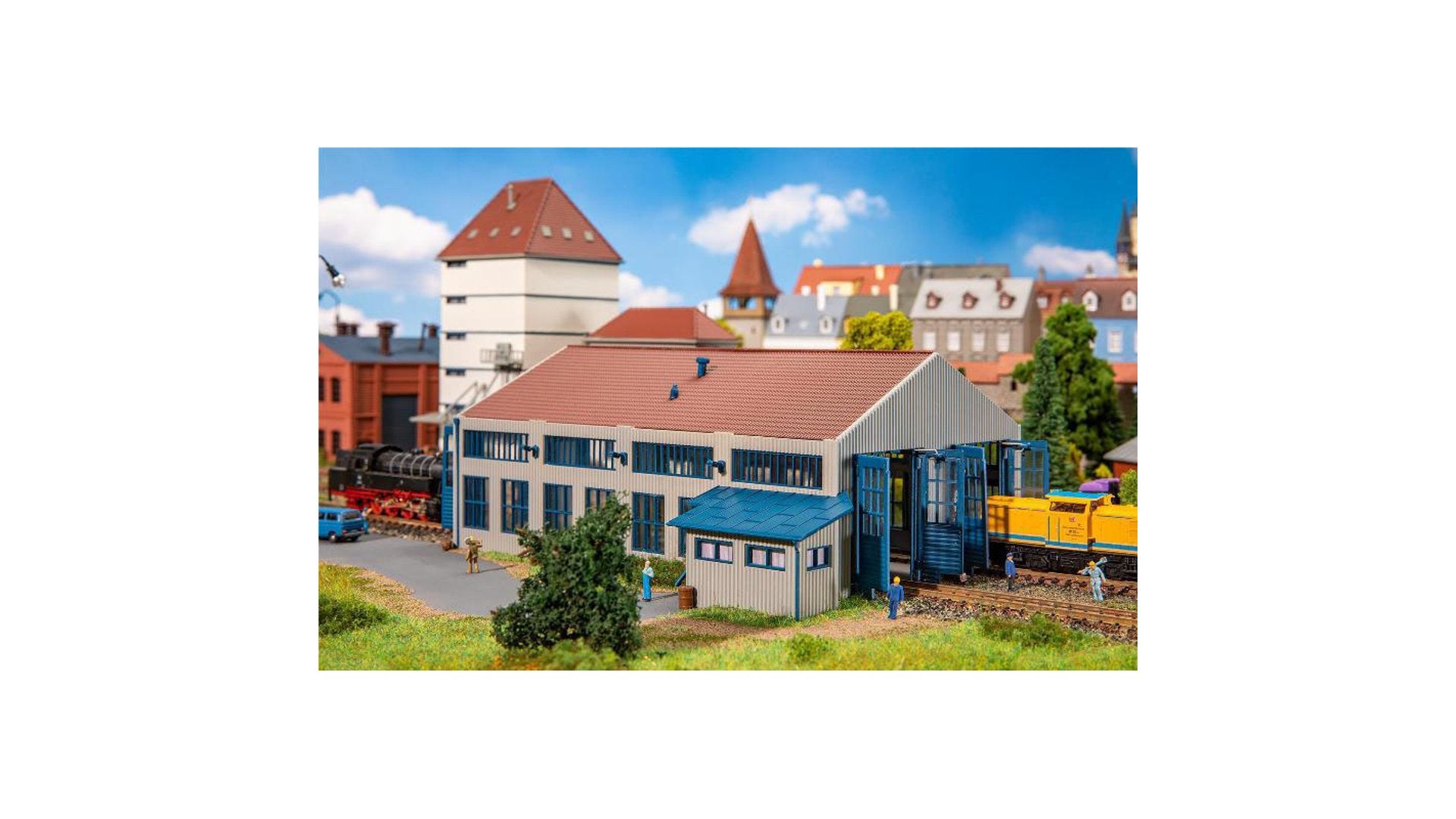 Faller 222107 Modern Locomotive shed, 2 stalls