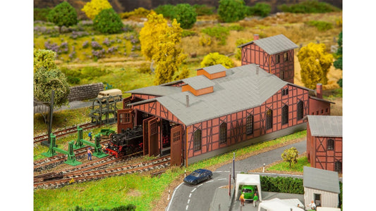 Faller 222113 Depot set locomotive shed