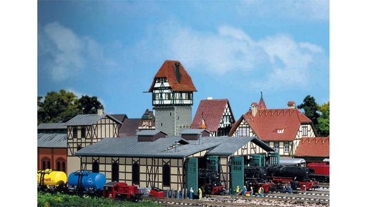 Faller 222135 Three-stall engine shed Duderstadt