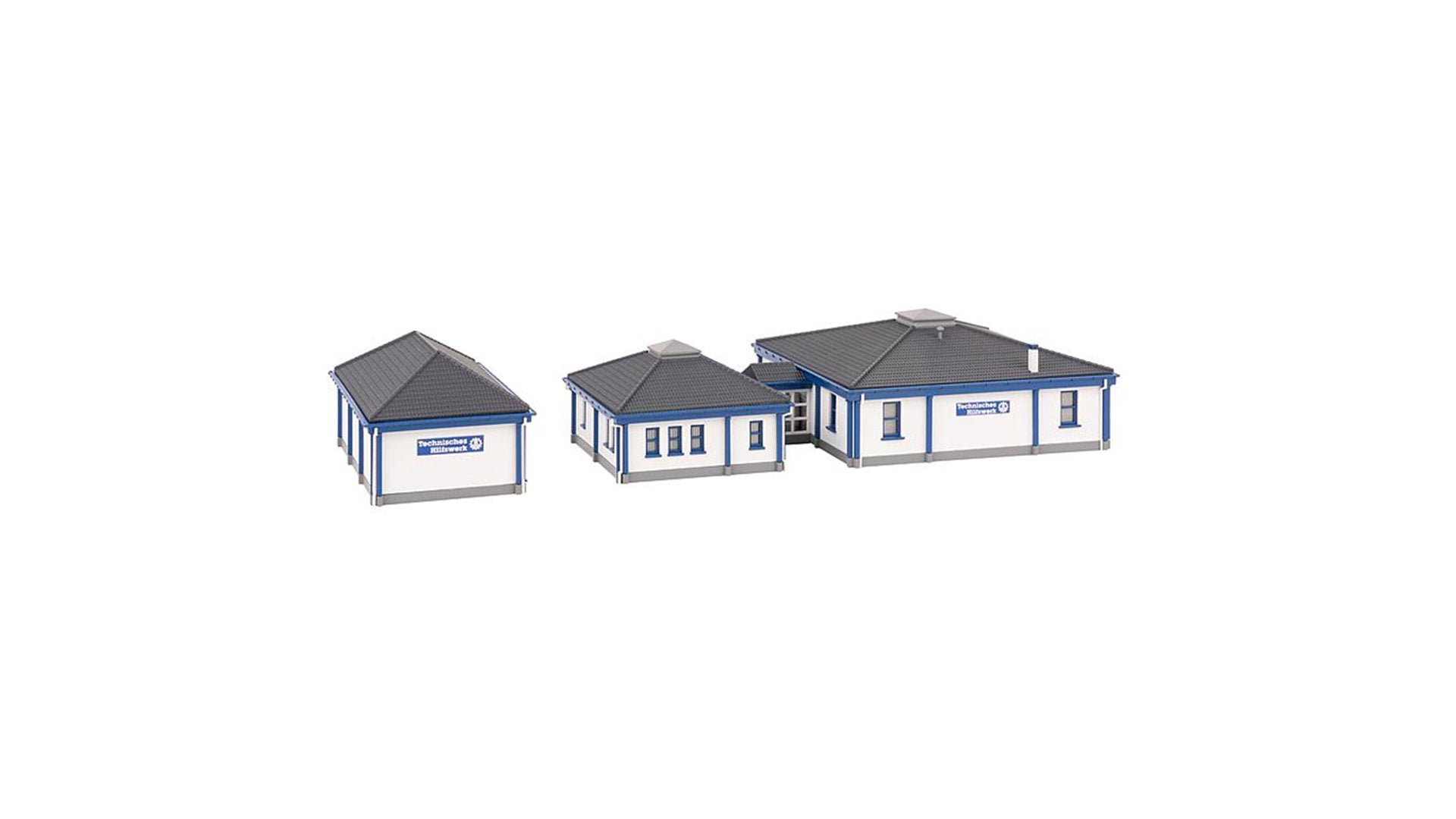 Faller 222222 THW building with vehicle hall